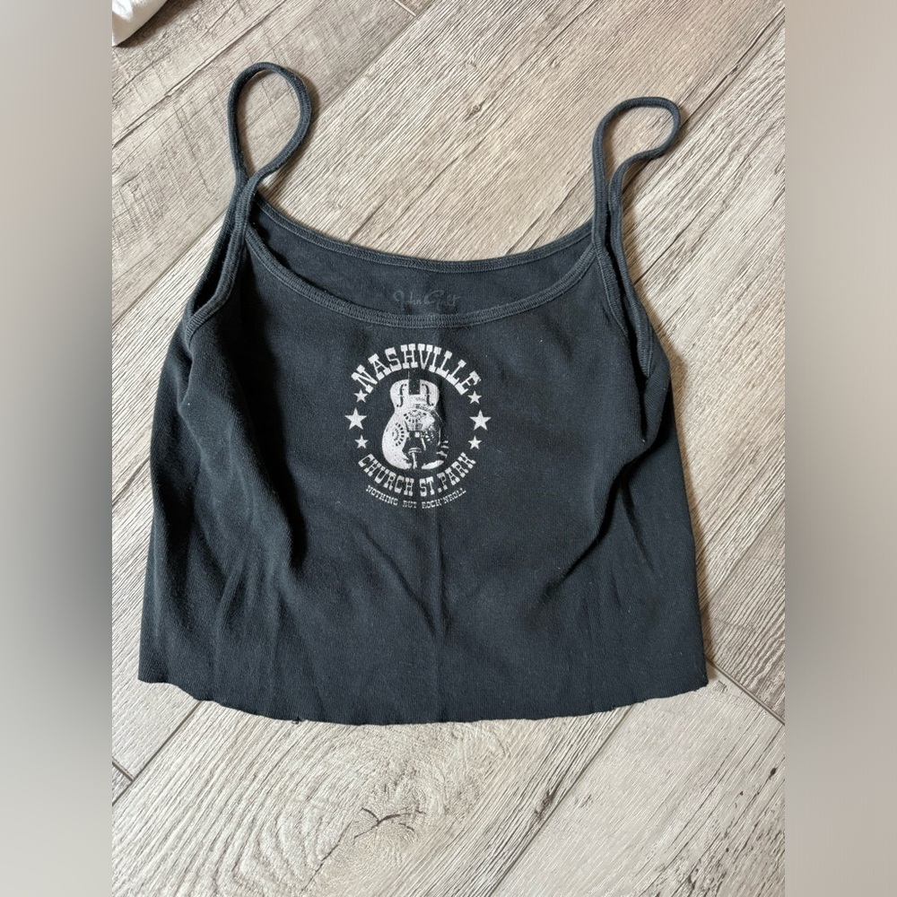 Nashville tank cropped brandy